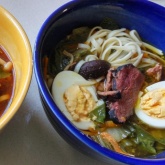 Korean Seoul-Style Bulgogi (Meat and Vegetables in Broth) 