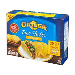 Ortega Yellow Corn Taco 246g