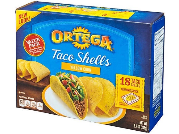 טאקו מקסיקני צהוב 246 גרם Ortega