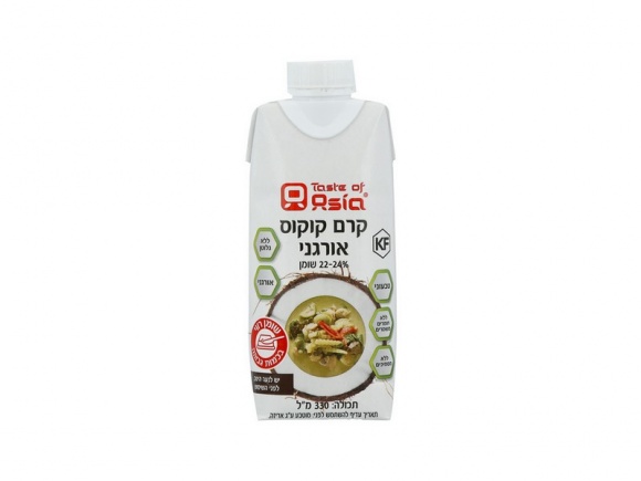 קרם קוקוס אורגני 330 מ''ל
