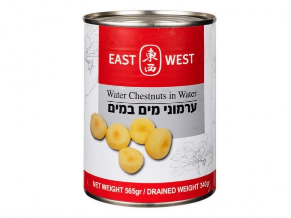 East West Water Chestnuts in Water 565g